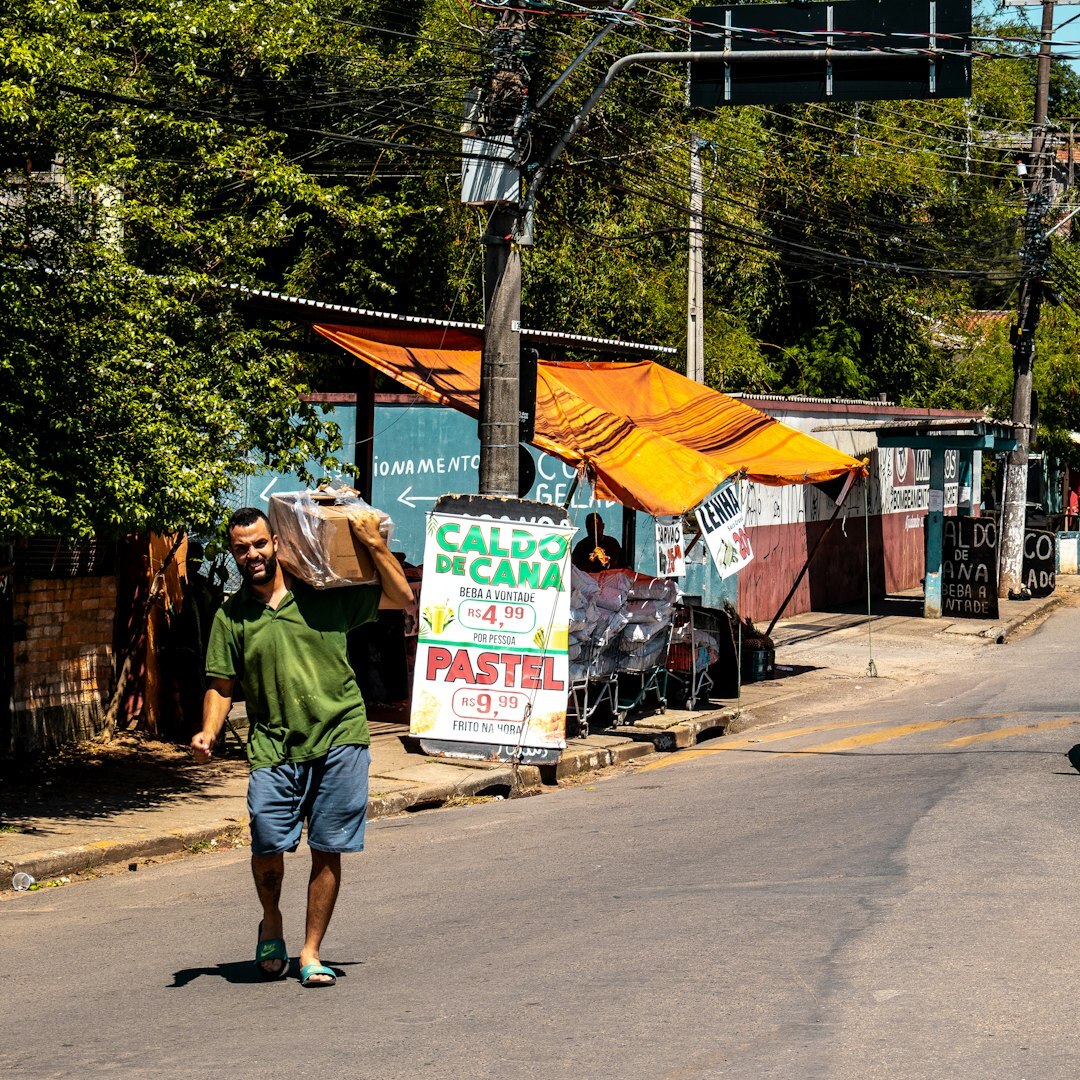 Portrait of a Brazilian man with a warm smile